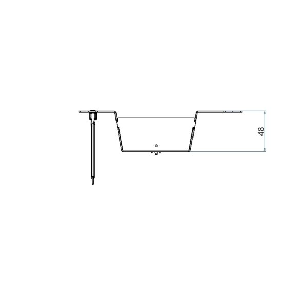 Produktbild UBD 215 225  -  Steckdoseneinsatz für 3+2 FLF, leer